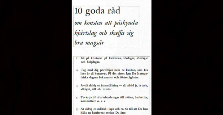 10 goda råd NK Kompanirullan 1960-3