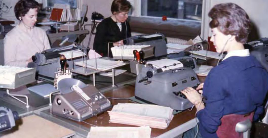 Bild ur Skandias historiska arkiv