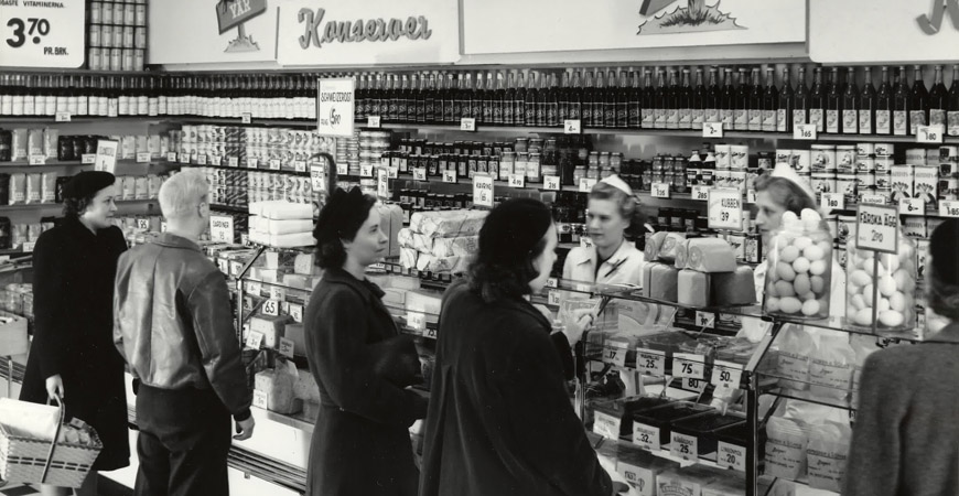 Varuhuset Tempo, livsmedelsavdelningen