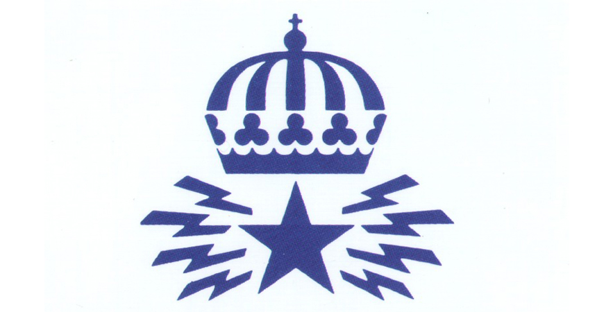 Logotyp för telefon, telekablar, Sverige