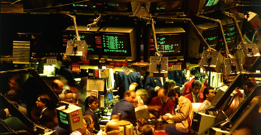 Ericsson-aktier handlas på börsen, som ADR, American Depository Receipts.