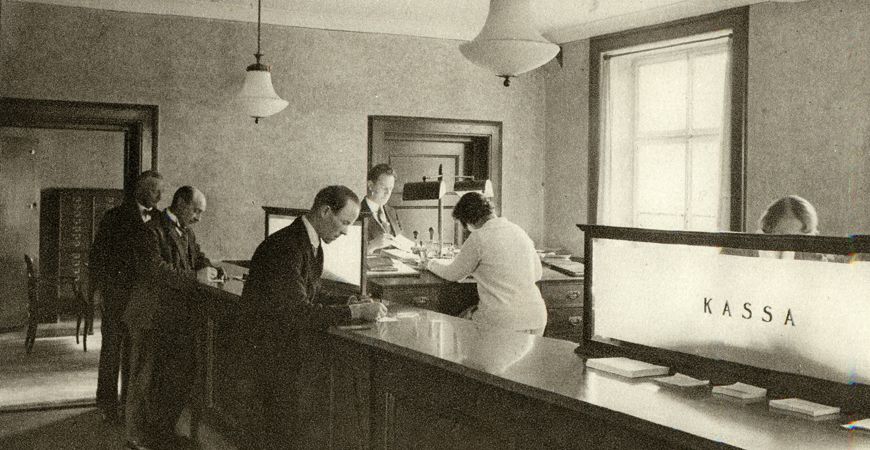 Handelsbankens lokalkontor i Virserum