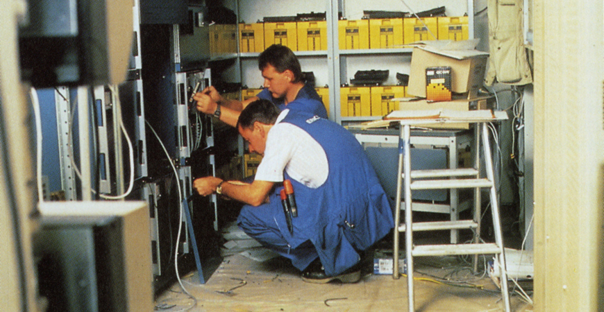 Ericssonväxel hos WHO i Schweiz