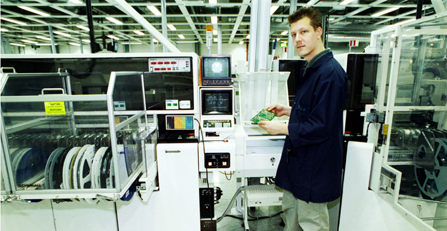 Modernt industriarbete