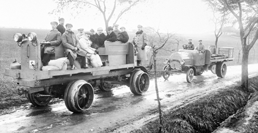 Tidiga Scania-lastbilar