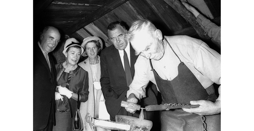 Tor Wiklund på Gunnebo bruks 200-årsjubileum
