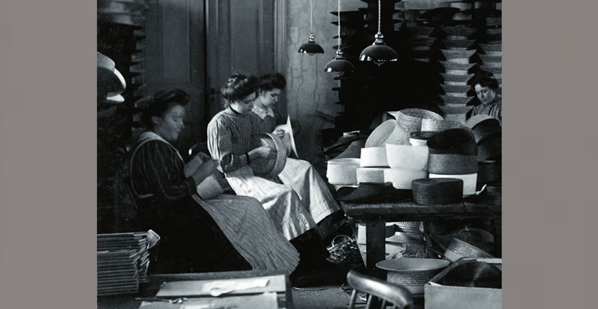 Elise Sahlqvist. Hallbers kommuns bildarkiv