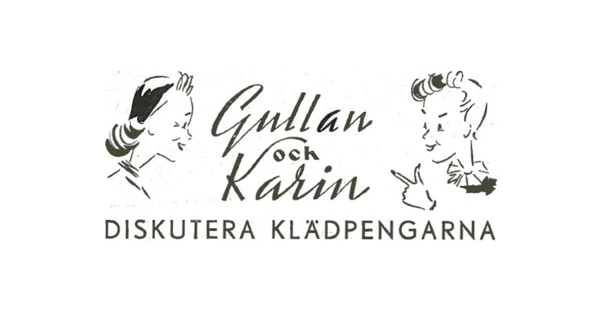 Gullan och Karin