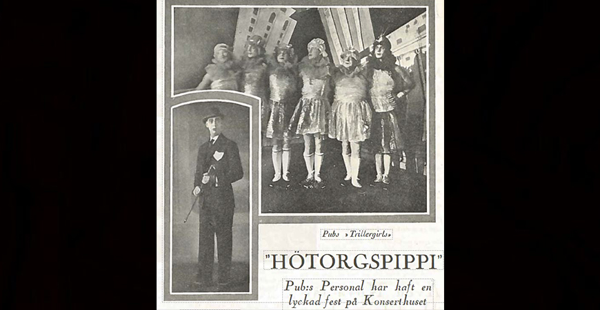 Hötorgspippi NK KOmpanirullan 1928-3 Huvudbild