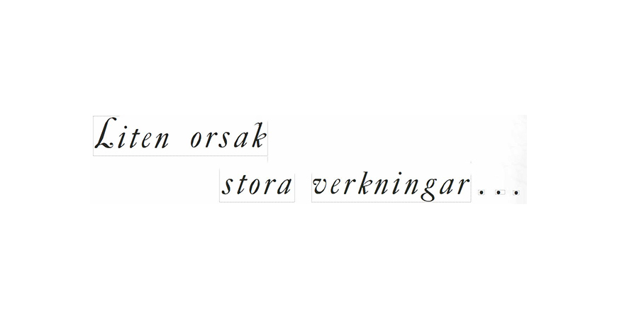 Liten orsak stora verkningar 1938 bild Huvudbild