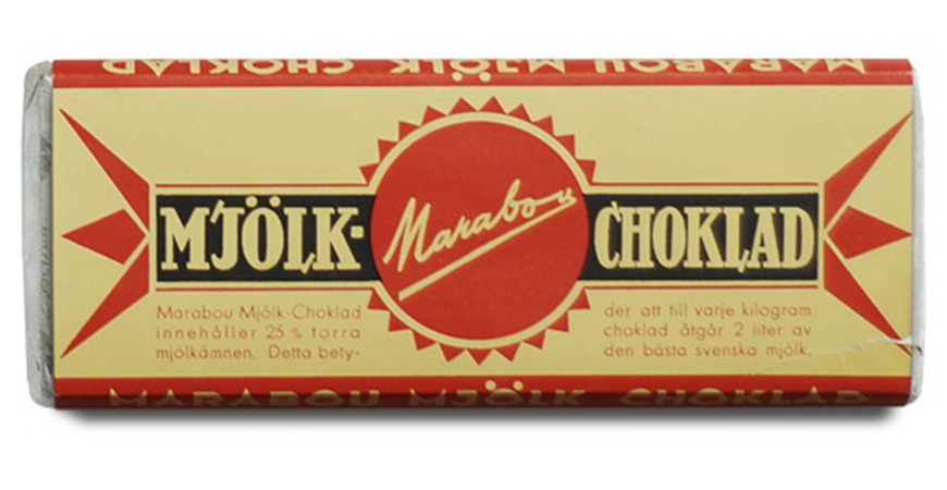 Marabou Mjölkchoklad 1930-tal