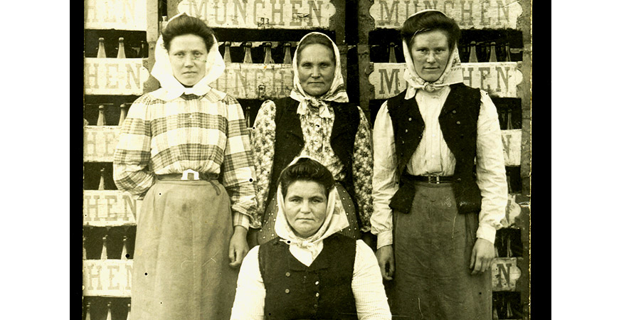 Münchens bryggeri, ca 1900-tal. Bild ur Carlsberg Sveriges historiska arkiv