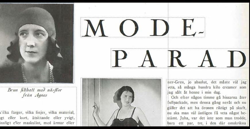 Modeparad 1929 NK bild Huvudbild