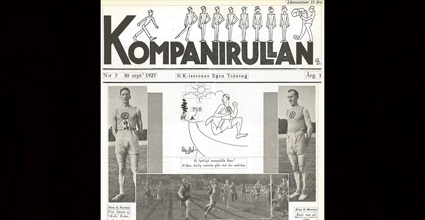 När dom gjode PUBen fula NK Kompanirullan 1927-7 Huvudbild