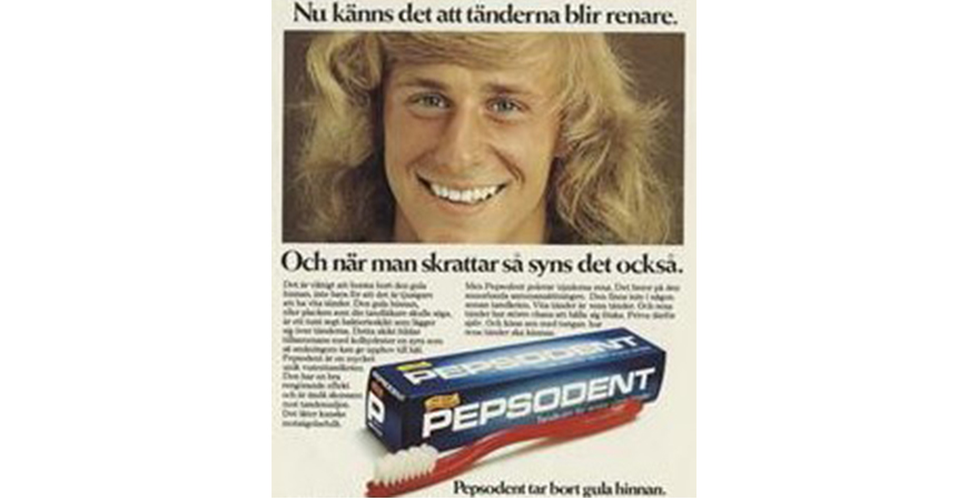 Pepsodent Björn Borg