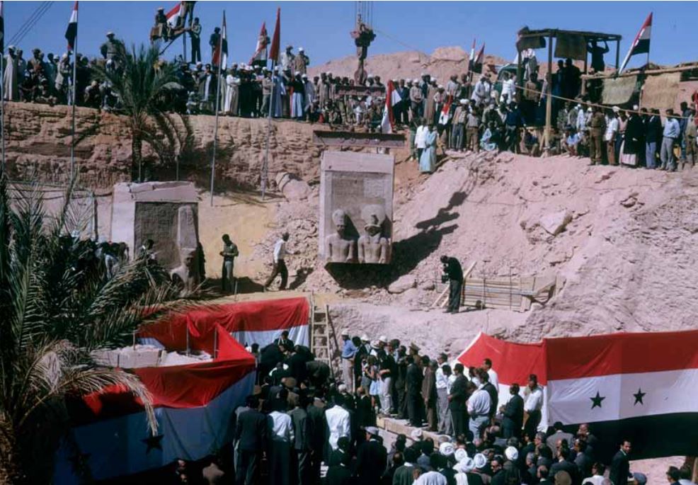 Skånsk hjälp vid tempelflytt