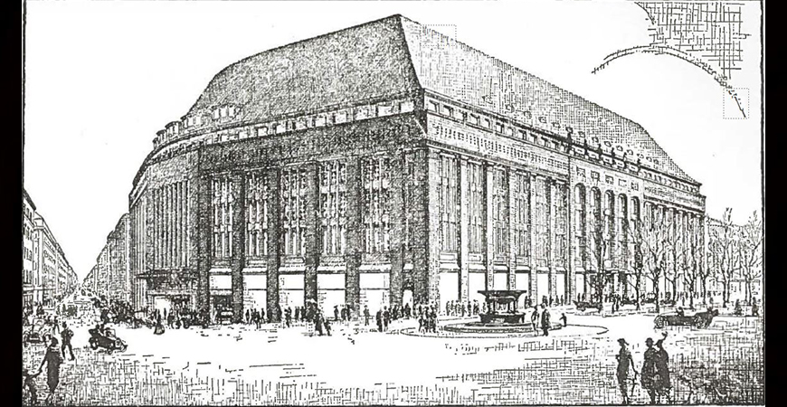 Stockmann i Helsingfors bild ur NKs Kompanirullan 1929-5