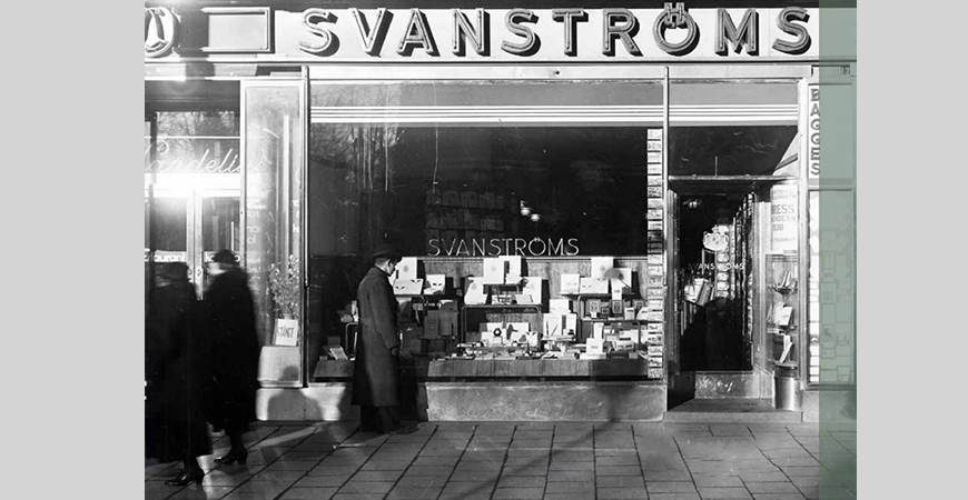 Svanströms på Hamngatan 8 ur Essetels arkiv