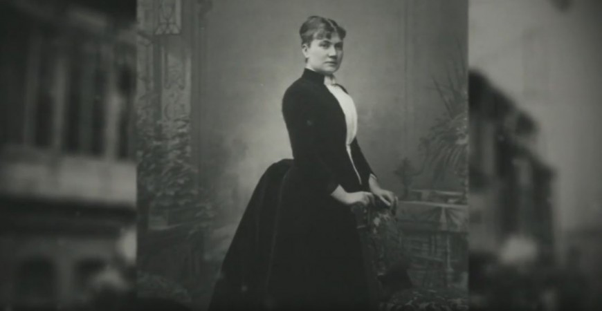 Wilhelmina Skogh och Grand Hôtel.