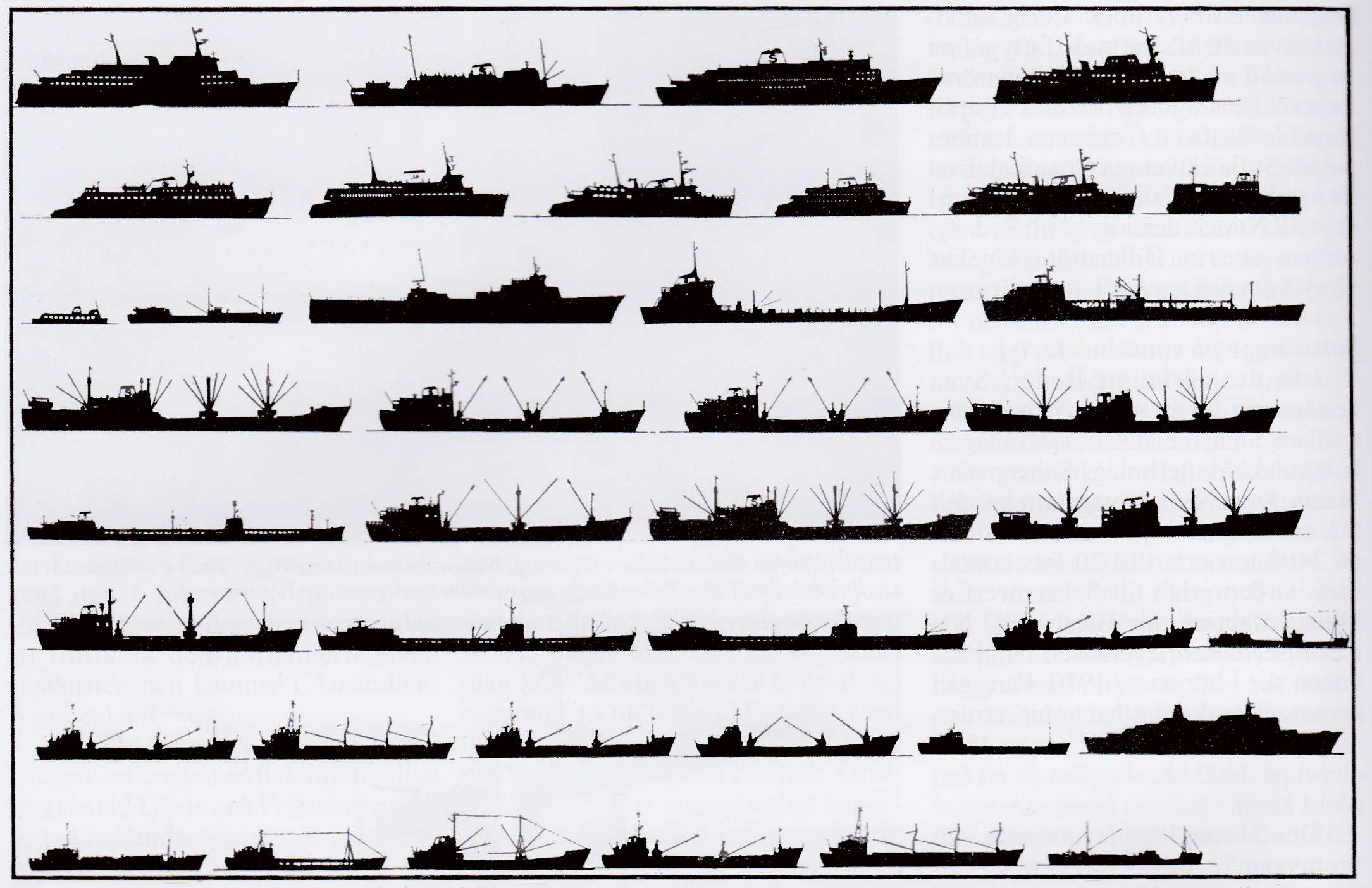 Sveabolagets flotta år 1969.