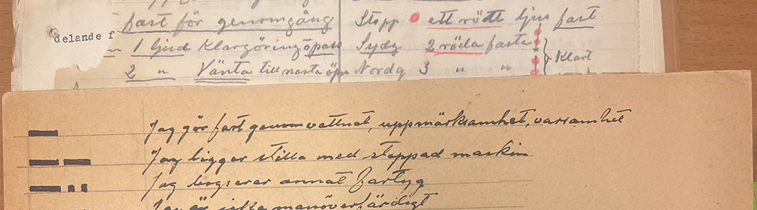 Tydning av handskrift, Rederi-Svea.