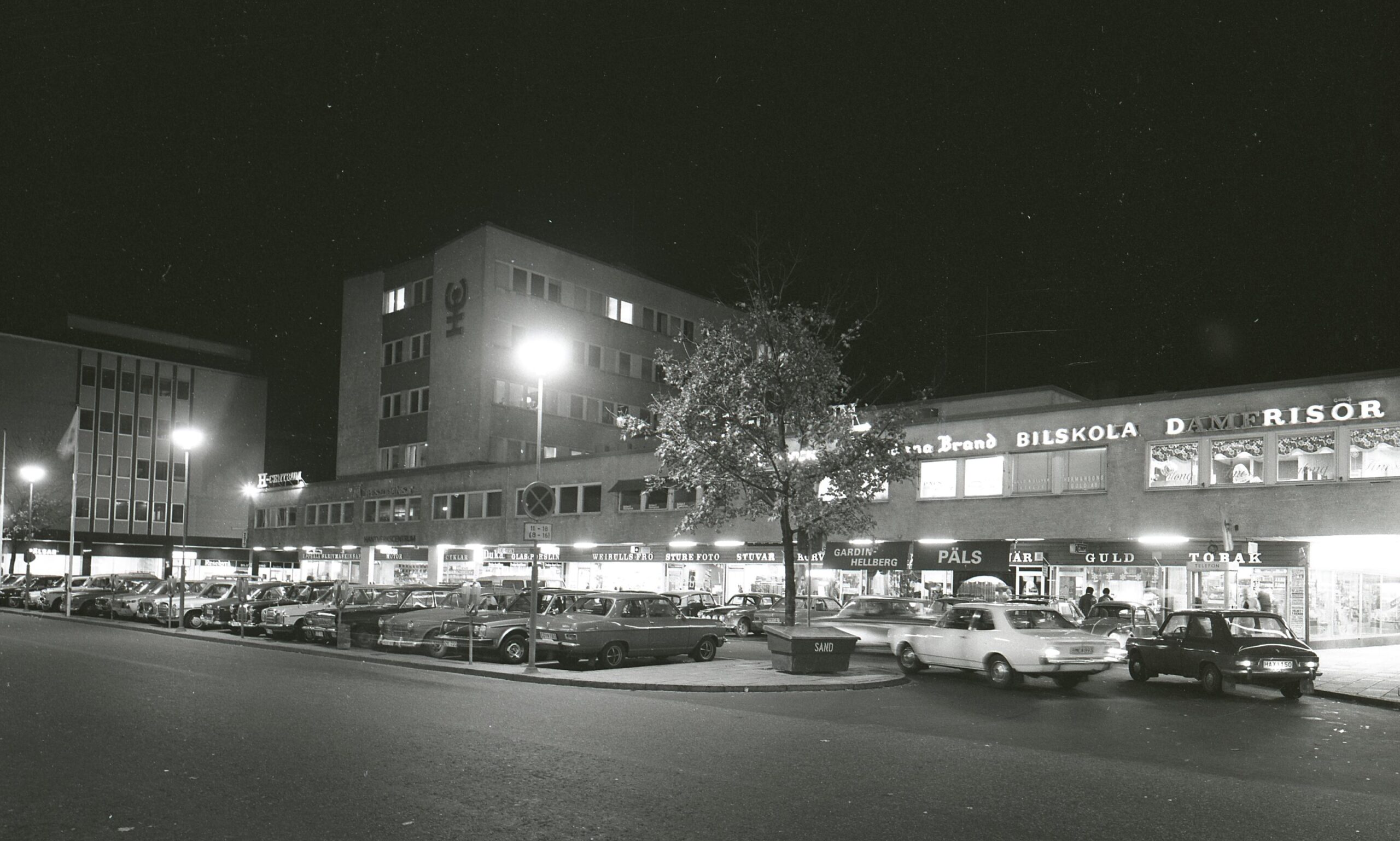 H-centrum i Uppsala 1975.