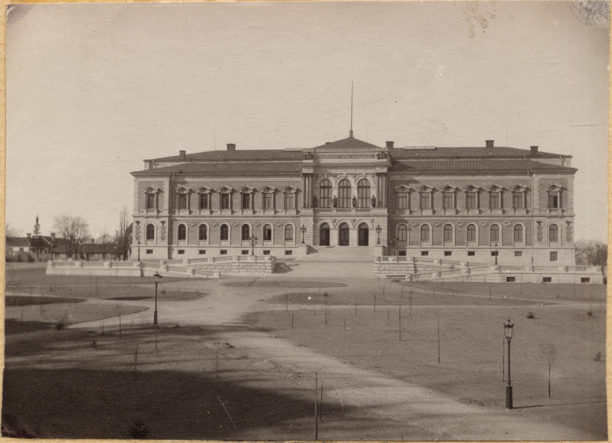 Universitetshuset i Uppsala 1887.