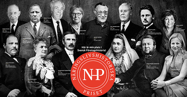 Näringslivshistoriska priset 2026.