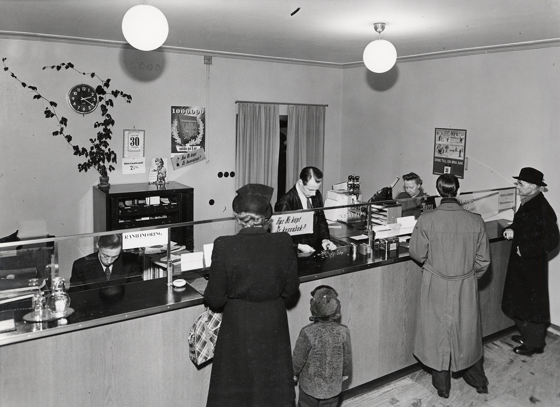 Stockholms Sparbank 1945.